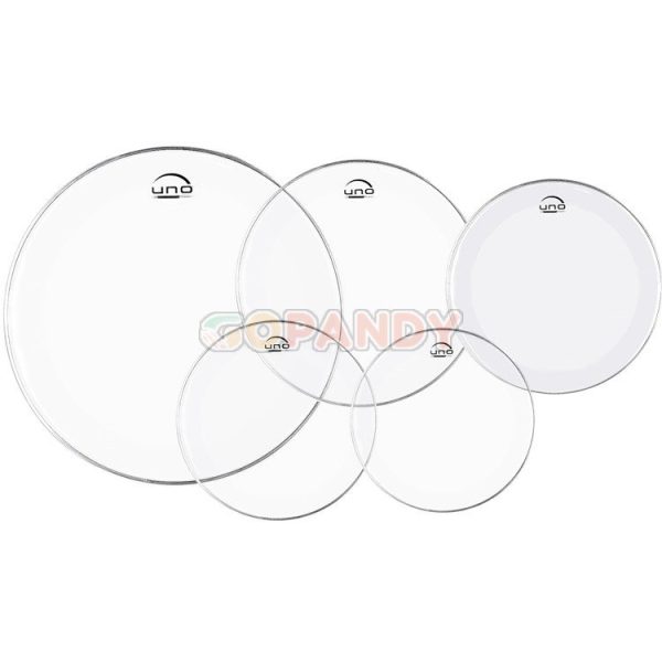 Evans Uno G2 Standard 5set Drum Head Velons - Image 2