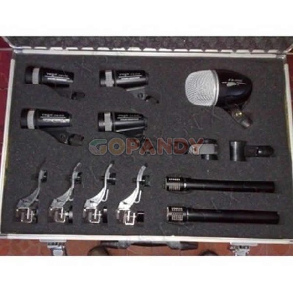 Yoga Professional 7Pc Drum Mic with Clips