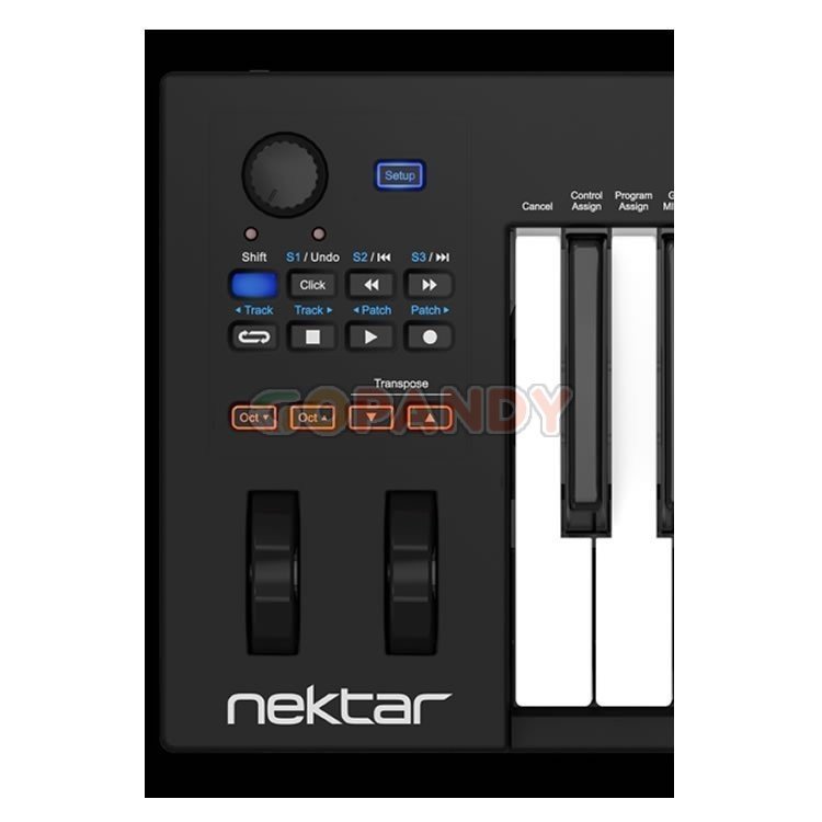 Nektar GX61 - 61-Keys USB MIDI Keyboard Controller | Gopandy Musical
