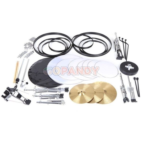 Premier England 5-Piece Drum Set - Laser Blue - Image 3
