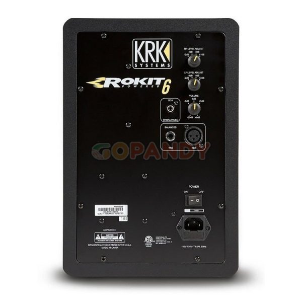 KRK Rokit6 Generation 3 Powered Studio Monitor - Pair - Image 2