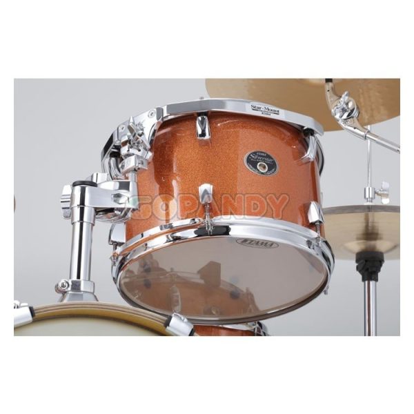 Tama Silverstar Bright Orange Sparkle 5-piece Drum Set - Image 3