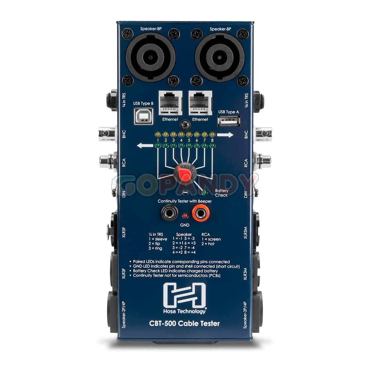HosaTech CBT-500 Cable Tester - Image 2