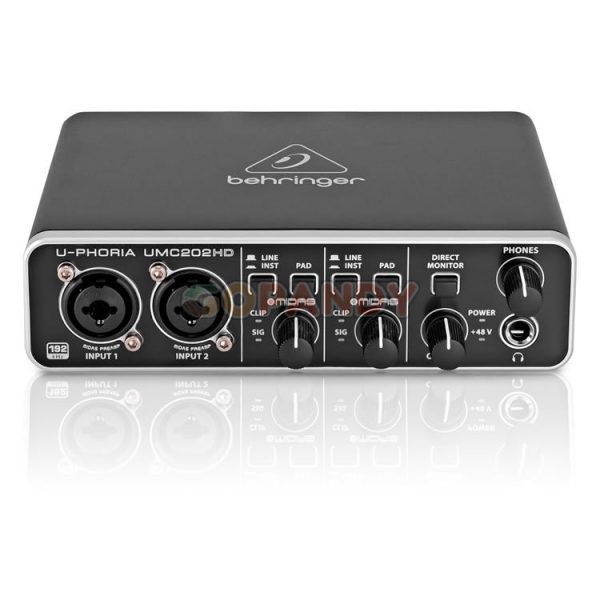 Behringer U-PHORIA UMC202HD USB 2.0 Audio Interface
