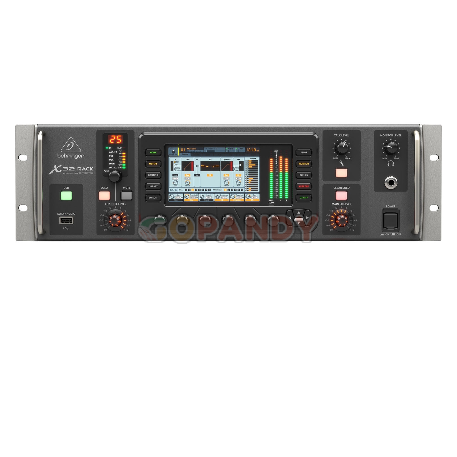 Behringer X32 Rack 40Input, 25Bus Digital Mixer with 16 Microphone