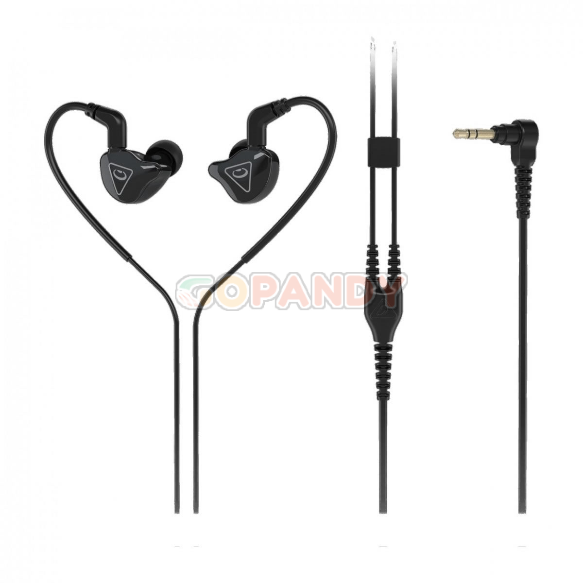 Behringer MO240 Studio Monitoring Earphones with Dual Hybrid Drivers - Image 2
