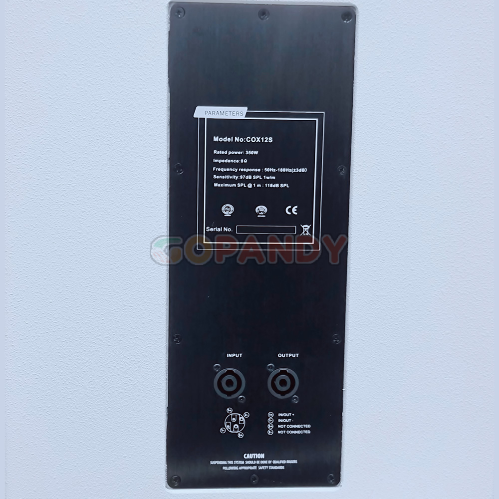 Signature COX-12S Coaxial 12-inch Passive Subwoofer - Pair - Image 5