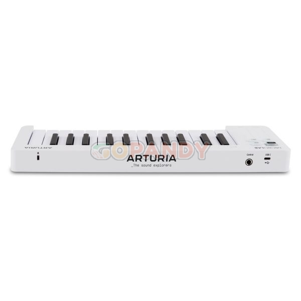 Arturia MicroLab mk3 25-Key USB-C MIDI Control Keyboard - White - Image 3