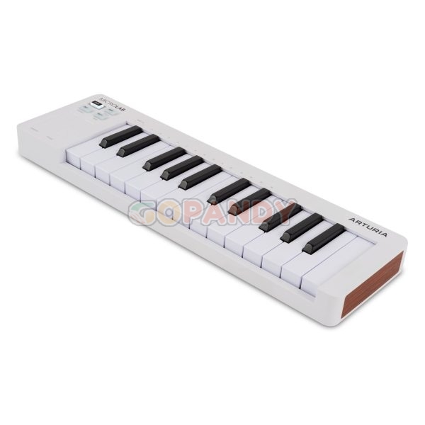Arturia MicroLab mk3 25-Key USB-C MIDI Control Keyboard - White - Image 5