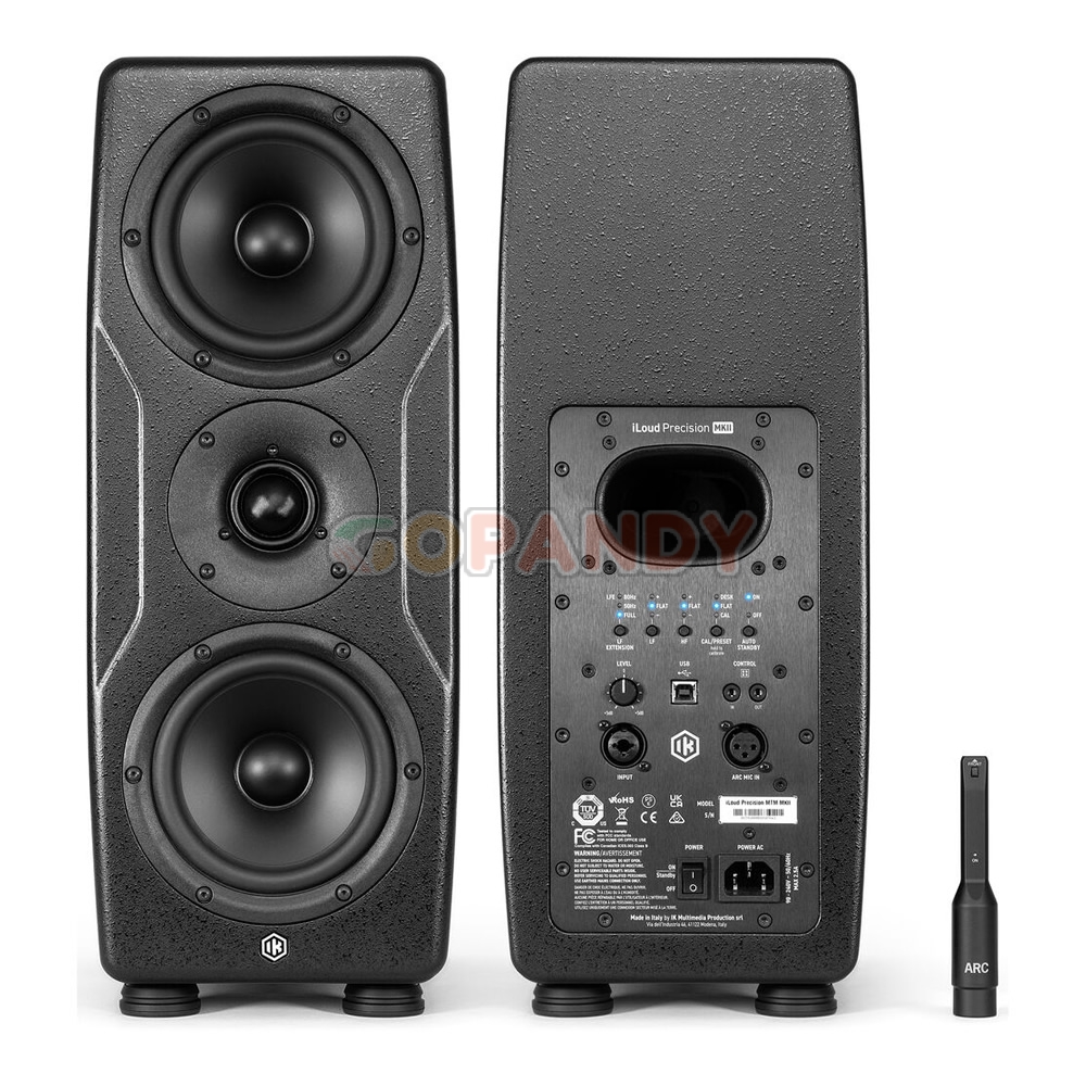 IK Multimedia iLoud Precision MTM MKII Active 2-Way 175W 2 x 5" Studio Monitor