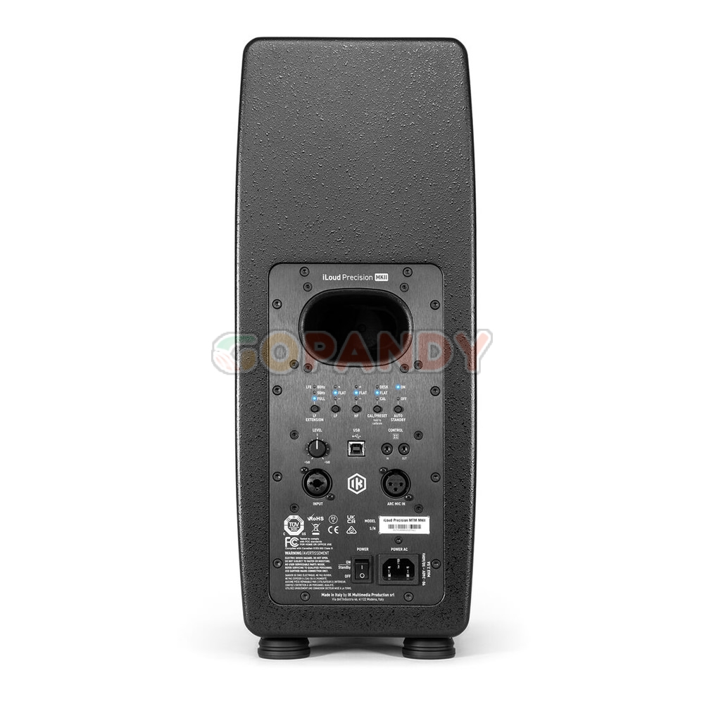 IK Multimedia iLoud Precision MTM MKII Active 2-Way 175W 2 x 5" Studio Monitor - Image 3