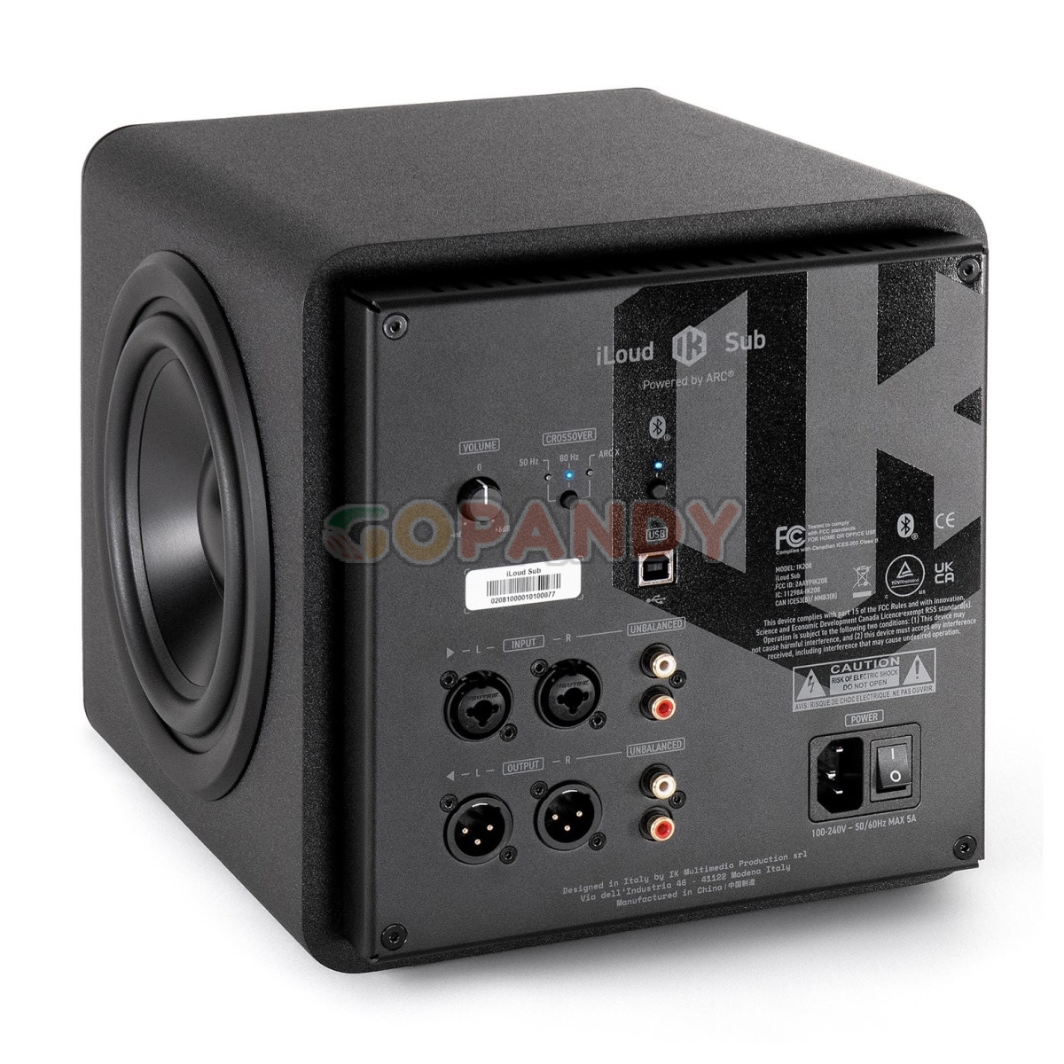 IK Multimedia iLoud Sub 6.5" 160W Active Subwoofer - Image 2