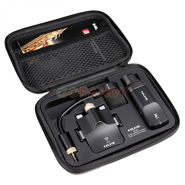 NUX B-6 Wireless Saxophone Microphone System 2.4GHz - Image 2