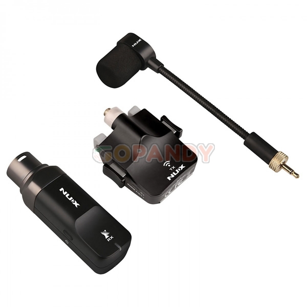NUX B-6 Wireless Saxophone Microphone System 2.4GHz - Image 4