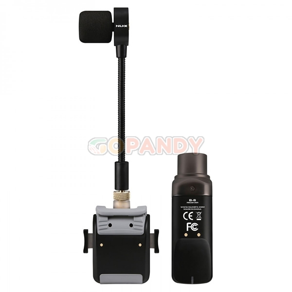 NUX B-6 Wireless Saxophone Microphone System 2.4GHz - Image 8