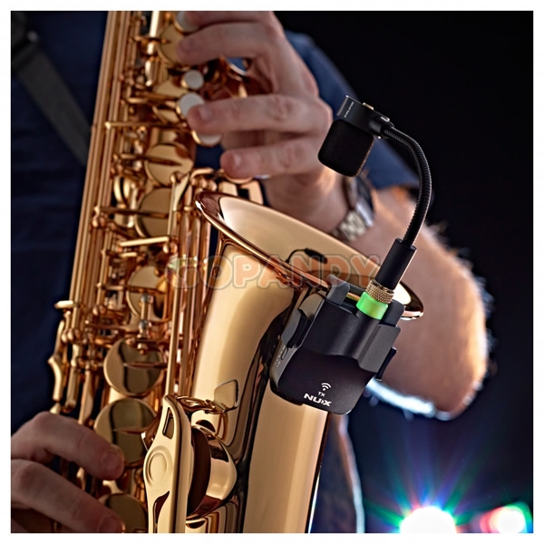 NUX B-6 Wireless Saxophone Microphone System 2.4GHz - Image 3