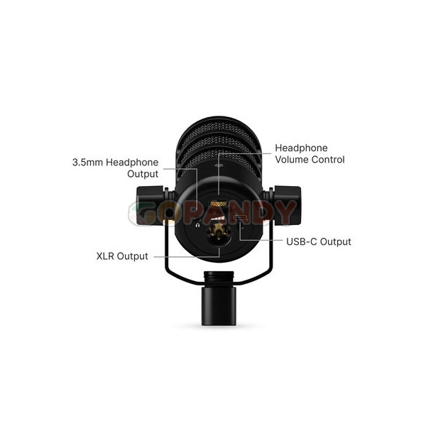 RODE PodMic USB and XLR Dynamic Broadcast Microphone - Image 4