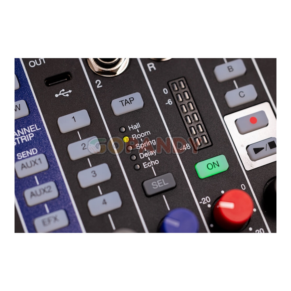 Zoom LiveTrak L-6 Portable 6-Channel Digital Mixer and Multitrack Recorder - Image 5